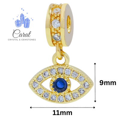 "Evil Eye Charm: Symbol of Protection against Negative Energy"