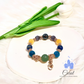 Kanji Crystal Bracelet for Wealth - Attract Prosperity and Abundance