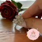 Spinnable Clover Ring - Symbol of Luck and Playful Elegance