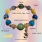 Kanji Crystal Bracelet for Wealth - Attract Prosperity and Abundance